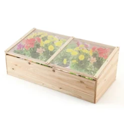 Costway Wooden Cold Frame Greenhouse Flower Planter Raised Plants Bed Protection 17 Costway Wooden Cold Frame Greenhouse Flower Planter Raised Plants Bed Protection -D'Eco Store GUEST 408e2b1a 0652 4eca a5e2 936af27f6581