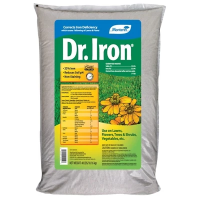 Monterey Dr. Iron Acidifier Granules, Iron And Elemental Sulfur Acidic Fertilizer, 40lb 3 Monterey Dr. Iron Acidifier Granules, Iron And Elemental Sulfur Acidic Fertilizer, 40lb - Image 3