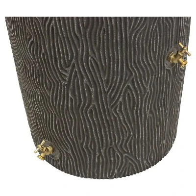 Impressions Bark 50 Gallon Rain Saver - Oak - Good Ideas 1 Impressions Bark 50 Gallon Rain Saver - Oak - Good Ideas