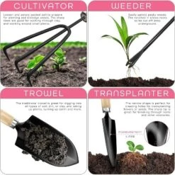 SCUDDLES Garden Tool Bag With Outdoor Hand Tools, Stainless Steel, Non-Slip Grip, Gloves, Tote - SCGB2 10 SCUDDLES Garden Tool Bag With Outdoor Hand Tools, Stainless Steel, Non-Slip Grip, Gloves, Tote - SCGB2 -D'Eco Store GUEST 438f8752 ed71 4b34 92a8 c15ec0aed9ad