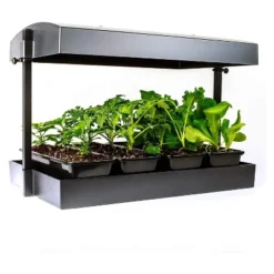 SunBlaster SL1600220 T5HO Indoor Canopy Grow Light Garden System With 2, 18-Inch 18-Watt 6400K Strip Lights & 2 NanoTech T5 Reflectors, Black -D'Eco Store GUEST 44de211b 8bcf 45b7 9387 937e13fc15f8