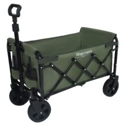 Expandable Dual-Layer Utility Wagon With 100% Extra Space - Grocery CartSupports 225lbs, Army Green -D'Eco Store GUEST 469b235d d68b 44cf b83d 6145f6a0c80a