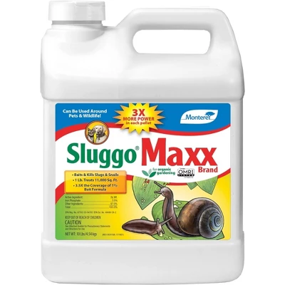 Monterey Sluggo Max 3% Iron Phosphate Organic Slug And Snail Control, 10 Pounds 5 Monterey Sluggo Max 3% Iron Phosphate Organic Slug And Snail Control, 10 Pounds - Image 5