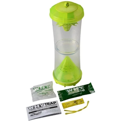 RESCUE! WHY Trap For Wasps, Hornets, & Yellowjackets � Hanging Outdoor Trap - 5 Traps 1 RESCUE! WHY Trap For Wasps, Hornets, & Yellowjackets � Hanging Outdoor Trap - 5 Traps