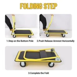 Heavy Duty Foldable Platform Hand Truck, Rolling Push Cart Dolly, Portable Moving Cart For Storage 10 Heavy Duty Foldable Platform Hand Truck, Rolling Push Cart Dolly, Portable Moving Cart For Storage -D'Eco Store GUEST 4c81a3ee dd1c 4b23 ae06 6db328ab4ddc