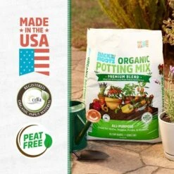Back To The Roots 25.7qt Organic Potting Mix Premium Blend All Purpose: Soil For Flowers & House Plants, Peat-Free -D'Eco Store GUEST 4fb6df97 fb78 4076 88e7 8f6637f41a2d