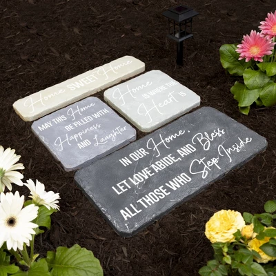 Pavilion Gift Company - Home - 16" X 3.75" Garden Stone - Stepping Stones And Pathways 2 Pavilion Gift Company - Home - 16" X 3.75" Garden Stone - Stepping Stones And Pathways - Image 2