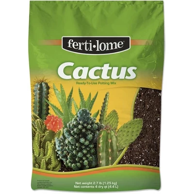 Fertilome Cactus Potting Mix Floral Cacti/Succulent Soil, 4qt 2 Fertilome Cactus Potting Mix Floral Cacti/Succulent Soil, 4qt - Image 2
