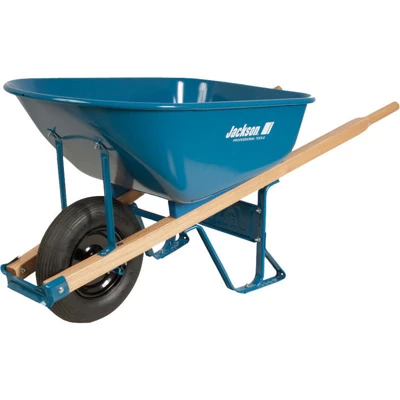Jackson Steel Wheelbarrow 6 Cu Ft 1 Jackson Steel Wheelbarrow 6 Cu Ft