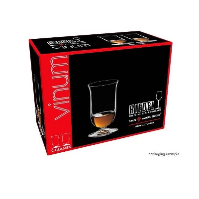 Riedel (Set Of 2) 7 Fl Oz Vinum Single Malt Whisky Glasses 5 Riedel (Set Of 2) 7 Fl Oz Vinum Single Malt Whisky Glasses - Image 5