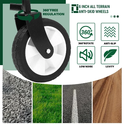 Minimeetall Strap Collapsible Foldable Wagon Cart With Strapping System, Beach Wagon , Utility Cart , Utility Wagon Grocery Cart Black 1 Minimeetall Strap Collapsible Foldable Wagon Cart With Strapping System, Beach Wagon , Utility Cart , Utility Wagon Grocery Cart Black