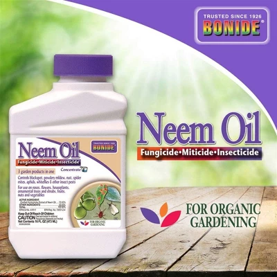 Bonide Captain Jack's Neem Oil Concentrate, Organic 3-in-1 Fungicide, Miticide & Insecticide, 16 Fl Oz 1 Bonide Captain Jack's Neem Oil Concentrate, Organic 3-in-1 Fungicide, Miticide & Insecticide, 16 Fl Oz