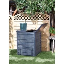 Thermo-Wood Composter – 158 Gal – Recycled Plastic, Tool-Free Assembly, Dual Lids -D'Eco Store GUEST 674b6ecb 37a4 4369 a559 b326fdc49ffa