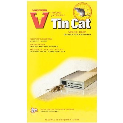 Victor Tin Cat Small Multiple Catch Animal Trap For Mice 1 Victor Tin Cat Small Multiple Catch Animal Trap For Mice
