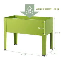 Tangkula Outdoor Elevated Garden Plant Stand Raised Garden Bed With Legs For Indoor And Outdoor Use 25" X13" X 18.0" -D'Eco Store GUEST 6d5d7dd1 4cdc 4ab2 a9ce 3707c574e5ca