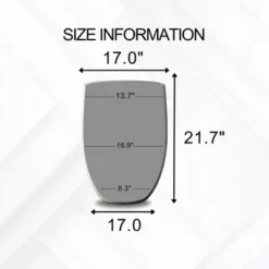 Rosemead Home & Garden, Inc. Concrete Outdoor Planter Pot White 17"x17" 17 Rosemead Home & Garden, Inc. Concrete Outdoor Planter Pot White 17"x17" -D'Eco Store GUEST 6e505864 7e8e 4915 b9bc 4c8e0029da64
