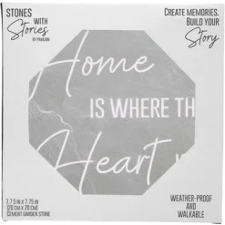 Pavilion Gift Company - Home Is Where - 7.75" X 7.75" Garden Stone - Stepping Stones And Pathways 12 Pavilion Gift Company - Home Is Where - 7.75" X 7.75" Garden Stone - Stepping Stones And Pathways -D'Eco Store GUEST 6ee00cf0 5f8d 4d25 92de 8b1decaee9c2