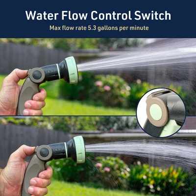 Kings County Tools Garden Hose Nozzle, Mint 3 Kings County Tools Garden Hose Nozzle, Mint - Image 3