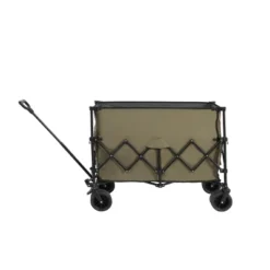 Beach Wagon,Collapsible Wagon 220lbs With Big Wheels Foldable Wagon Carts, Heavy Duty 300L Folding Utility Garden Cart Army Green -D'Eco Store GUEST 70982b33 8683 4897 a866 d18d85cdb0f4