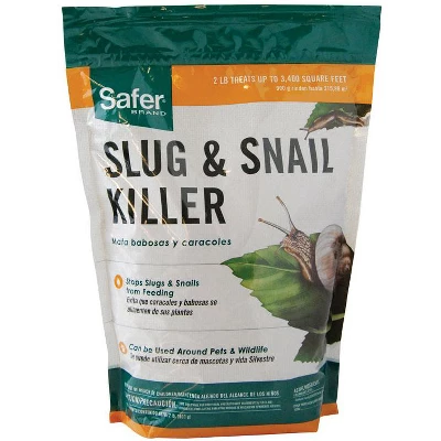 Safer Brand Animal Repellent Granules For Slugs And Snails - Case Of 1 - 2 Lb 1 Safer Brand Animal Repellent Granules For Slugs And Snails - Case Of 1 - 2 Lb