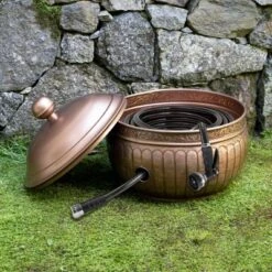 La Jolla Copper Finish Hose Pot With Lid - Good Directions 11 La Jolla Copper Finish Hose Pot With Lid - Good Directions -D'Eco Store GUEST 7104df39 7e57 42a9 8179 1e840ee9d55f