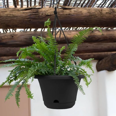 Bloem 13" Wide Lucca Self Watering Hanging Basket 2 Bloem 13" Wide Lucca Self Watering Hanging Basket - Image 2