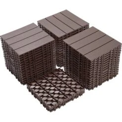 Plastic Interlocking Deck Tiles, 12.00"x12.00" (Pack Of 44). Patio, Outdoor Waterproof, All-weather For Garden 19 Plastic Interlocking Deck Tiles, 12.00"x12.00" (Pack Of 44). Patio, Outdoor Waterproof, All-weather For Garden -D'Eco Store GUEST 74f37b0b 5c9c 4327 afb1 4340050dcb9e