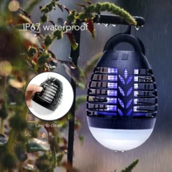 Dartwood Outdoor Bug Zapper - Waterproof, USB Rechargeable And Battery Powered Mosquito Killer, Insect Trap And Fly Swatter (2-4 Packs) 11 Dartwood Outdoor Bug Zapper - Waterproof, USB Rechargeable And Battery Powered Mosquito Killer, Insect Trap And Fly Swatter (2-4 Packs) -D'Eco Store GUEST 750b0040 e554 4bfb 892e 28ac4e40a759