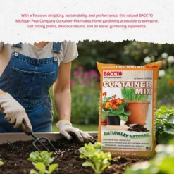 Michigan Peat Company BACCTO Container Mix, Indoor Outdoor Blend With Organic Peat, Starter & Nutrients For 6 Inch Or Larger Planters, 1.5 Cubic Feet 8 Michigan Peat Company BACCTO Container Mix, Indoor Outdoor Blend With Organic Peat, Starter & Nutrients For 6 Inch Or Larger Planters, 1.5 Cubic Feet -D'Eco Store GUEST 758772b0 6849 439d 841a 37a6b52253bf