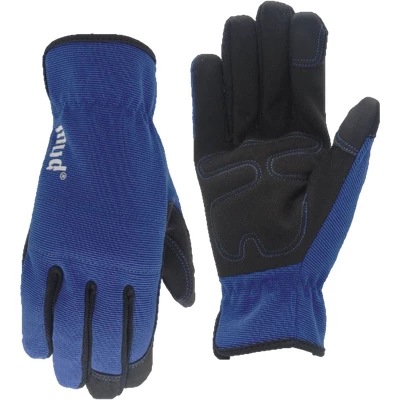 Mud Gloves Women's Medium/Large Synthetic Leather True Blue Garden Glove MD52001TB-WML 2 Mud Gloves Women's Medium/Large Synthetic Leather True Blue Garden Glove MD52001TB-WML - Image 2
