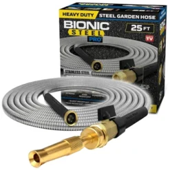Bionic Steel Pro 304 Stainless Steel Metal Garden Hose With Brass Nozzle 13 Bionic Steel Pro 304 Stainless Steel Metal Garden Hose With Brass Nozzle -D'Eco Store GUEST 77b60a50 79c0 4be0 946d 31af331b554e