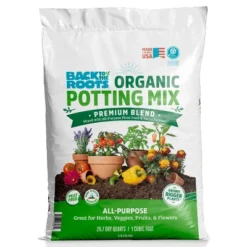 Back To The Roots 25.7qt Organic Potting Mix Premium Blend All Purpose: Soil For Flowers & House Plants, Peat-Free -D'Eco Store GUEST 79a1fe95 e0ed 48c4 a417 fb7032d72a12
