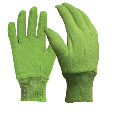 Digz M Jersey Cotton Garden Green Gardening Gloves - Case Of 6 1 Digz M Jersey Cotton Garden Green Gardening Gloves - Case Of 6