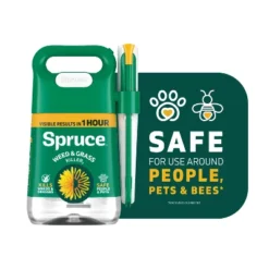 Spruce Weed And Grass Killer Powered Starter Kit 64oz
