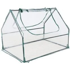 Sunnydaze Decor Sunnydaze Mini Greenhouse With 2 Zippered Side Doors - Clear 15 Sunnydaze Decor Sunnydaze Mini Greenhouse With 2 Zippered Side Doors - Clear -D'Eco Store GUEST 82a8260f 55c2 45ef aa03 6af85ea80e39