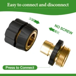 INFURNIC Hose Valves And Connectors Quick Connect Hose Fittings Male/Female Set, 3/4 Inch Aluminum Garden Hose Fitting Water Hose Connector (8 Set) 8 INFURNIC Hose Valves And Connectors Quick Connect Hose Fittings Male/Female Set, 3/4 Inch Aluminum Garden Hose Fitting Water Hose Connector (8 Set) -D'Eco Store GUEST 8493de8d 1244 41c3 92f4 5095db49e163