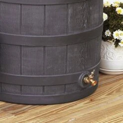 Good Ideas Rain Wizard 50 Gallon Rain Barrel Water Collector, Oak (2 Pack) 10 Good Ideas Rain Wizard 50 Gallon Rain Barrel Water Collector, Oak (2 Pack) -D'Eco Store GUEST 869a5b58 6890 45a9 82c7 eee28116f98e
