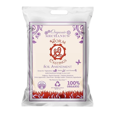 Organic Mechanics Worm Castings Soil Amendment 6 Organic Mechanics Worm Castings Soil Amendment - Image 6