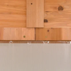 Outsunny 6.2' X 3.9' X 6.9' Polycarbonate Greenhouse, Walk-in Hot House Kit With Lockable Door, 5 Level Wind Resistant Wooden Frame, Natural Wood 10 Outsunny 6.2' X 3.9' X 6.9' Polycarbonate Greenhouse, Walk-in Hot House Kit With Lockable Door, 5 Level Wind Resistant Wooden Frame, Natural Wood -D'Eco Store GUEST 8845aa8e 6af3 4eff 8995 9ab6dc747c81