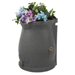 Good Ideas RWURN50-SAN 50 Gallon Rain Water Saver Wizard Barrel Urn 11 Good Ideas RWURN50-SAN 50 Gallon Rain Water Saver Wizard Barrel Urn -D'Eco Store GUEST 89664c48 af5a 418e 8b4b 40264d99e323