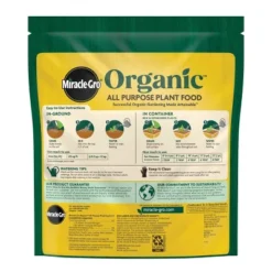 Miracle-Gro Organics Plant Food Granules Fertilizer 3lbs