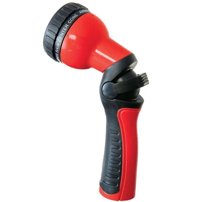 Dramm Revolution 9 Pattern Adjustable Multi-Pattern Zinc Hose Nozzle 1 Dramm Revolution 9 Pattern Adjustable Multi-Pattern Zinc Hose Nozzle