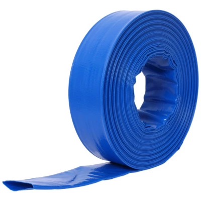 Syemin Drip Irrigation 100Ft Heavy Duty Reinforced Pool Backwash Hose For Swimming Drain Pools Water Discharge With Aluminum Camlock, Blue, 2"*2"*2" 4 Syemin Drip Irrigation 100Ft Heavy Duty Reinforced Pool Backwash Hose For Swimming Drain Pools Water Discharge With Aluminum Camlock, Blue, 2"*2"*2" - Image 4