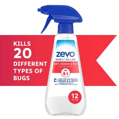 Zevo Ant, Roach, Fly Multi-Insect Trigger Spray - 12 Fl Oz/2ct 4 Zevo Ant, Roach, Fly Multi-Insect Trigger Spray - 12 Fl Oz/2ct - Image 4