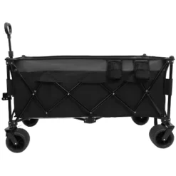51-inch Extended Heavy-Duty Foldable Utility Wagon - 480lbs Capacity, Patented Ultra-Stable Frame, 1:6 Space-Saving Fold & 7" All-Terrain Wheels