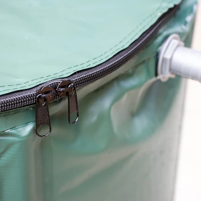 Lehman's Collapsible Rain Barrel, Durable Water Storage For Garden Irrigation, Space-Saving And Easy To Use, 66 Gallon Capacity 4 Lehman's Collapsible Rain Barrel, Durable Water Storage For Garden Irrigation, Space-Saving And Easy To Use, 66 Gallon Capacity - Image 4