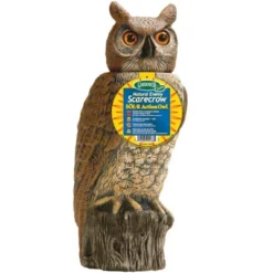 Dalen Scarecrow Owl Animal Repellent Decoy For All Pests