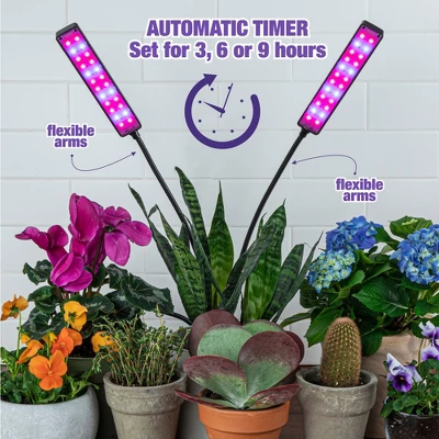 Bell + Howell Bionic Grow Light For Indoor Plants Head LED 6 Bell + Howell Bionic Grow Light For Indoor Plants Head LED - Image 6