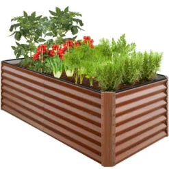 Best Choice Products 6x3x2ft Outdoor Metal Raised Garden Bed, Planter Box For Vegetables, Flowers, Herbs 17 Best Choice Products 6x3x2ft Outdoor Metal Raised Garden Bed, Planter Box For Vegetables, Flowers, Herbs -D'Eco Store GUEST 9c4c93a7 9e9d 4b9b 8564 86ba4656c815