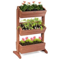 3-Tier Raised Garden Bed Vertical Freestanding Elevated Planter Patio Balcony 16 3-Tier Raised Garden Bed Vertical Freestanding Elevated Planter Patio Balcony -D'Eco Store GUEST 9fe41804 e21e 489f 8c04 2f640a1d9f7b